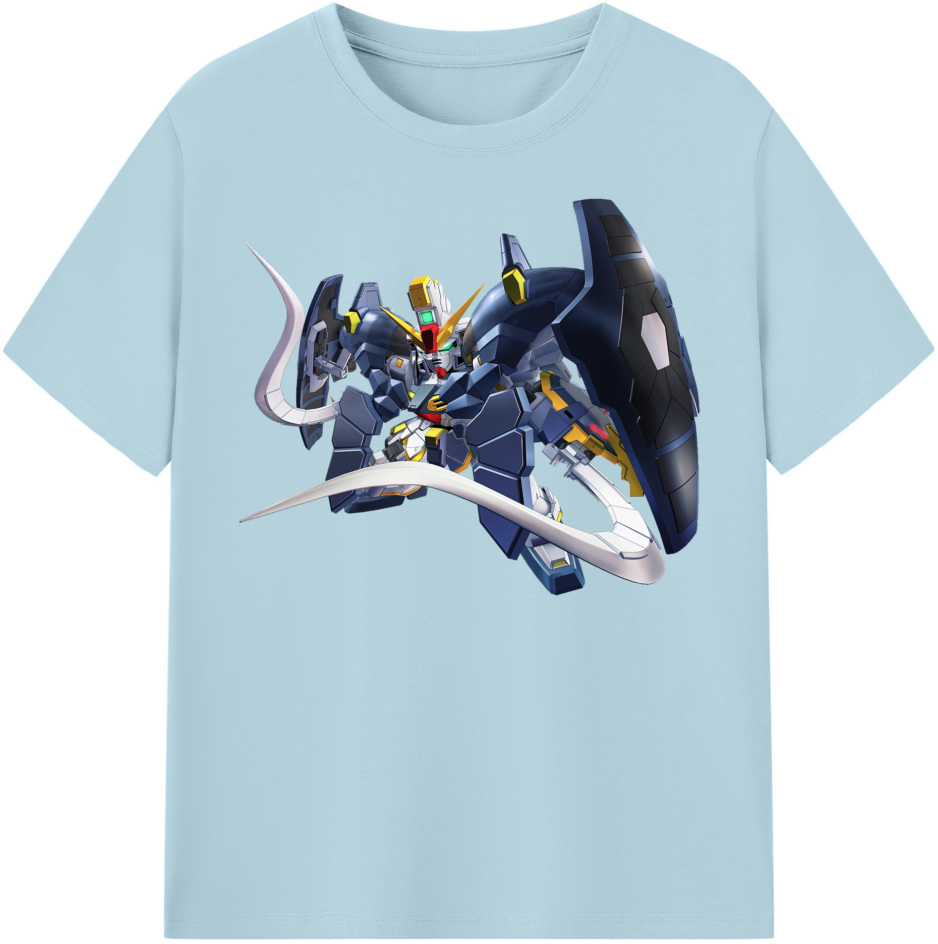 （画像用） 機動戦士ガンダム Mobile Suit Gundam 綿100％半袖Tシャツ（フロントプリント）